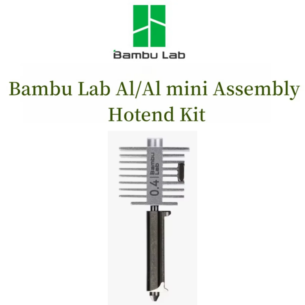 Hotend ORIGINAL | Bambu Lab A1 A1 Mini | 0.4mm | Bico Aço Endurecido | Pronta Entrega
