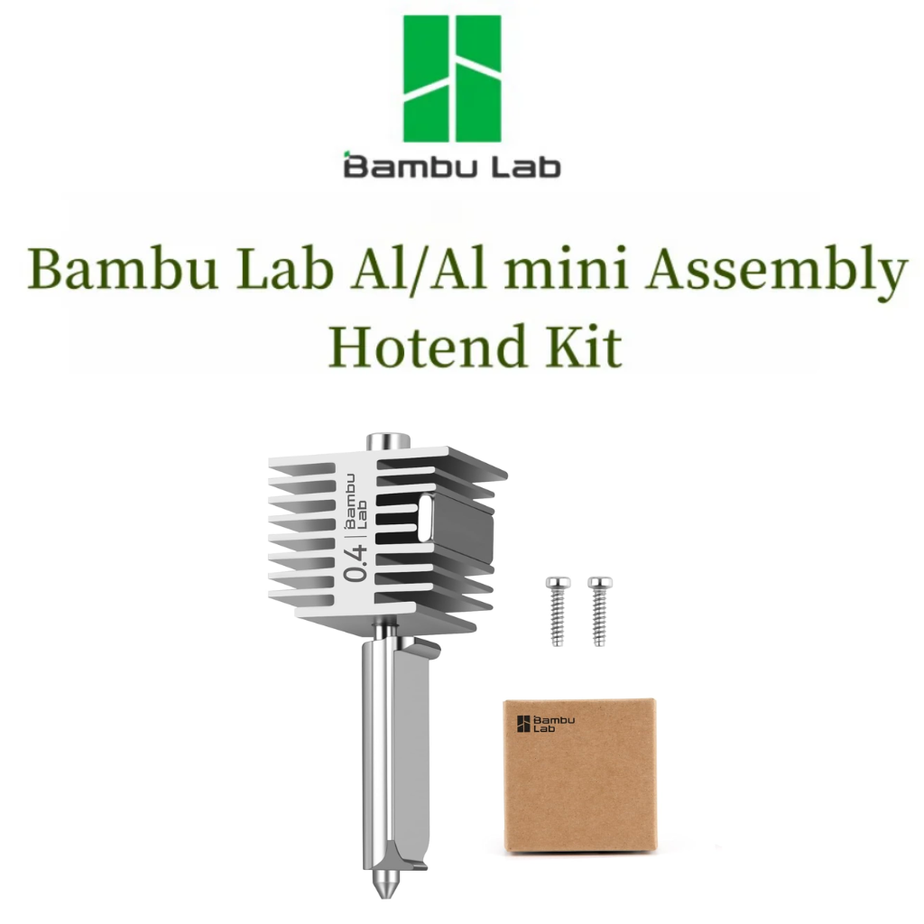 Hotend ORIGINAL | Bambu Lab A1 A1 Mini | 0.4mm | Bico Aço Endurecido | Pronta Entrega