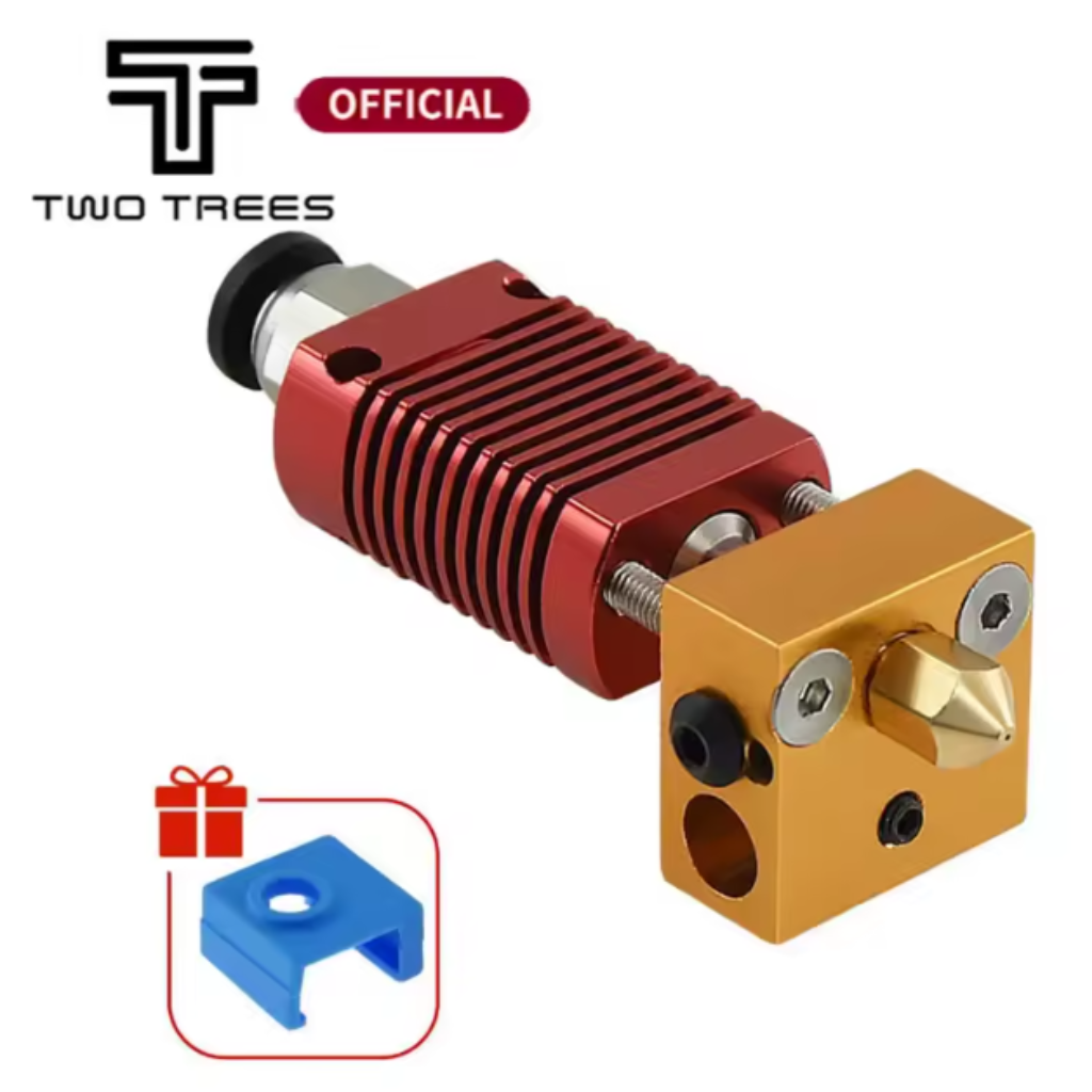 Hotend MK8 Ender 3 CR10 Montado Completo 1.75mm Bico 0.4mm