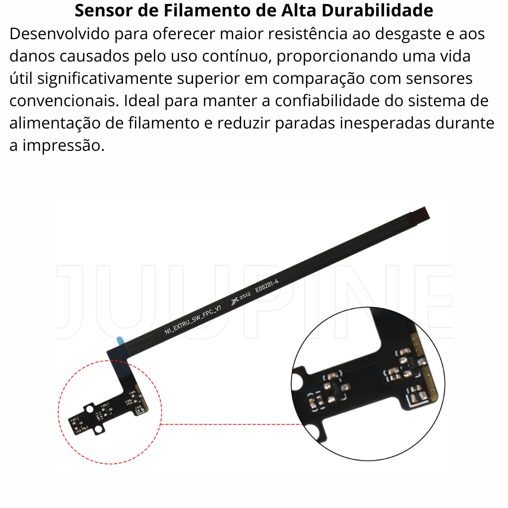 Sensor De Filamento Bambu Lab A1 A1 Mini Original Sensor Hall AMS Lite Impressora 3D